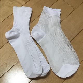 ユニクロ(UNIQLO)の新品◎2枚セット ユニクロ シースルーソックス(ソックス)