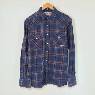 ラングラー(Wrangler)のWrangler/Wrancher(USA)ビンテージフランネルシャツ(シャツ)