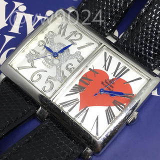 【美品】ヴィヴィアンウエストウッド ダブルフェイス♡腕時計 腕時計(アナログ) 直営通販