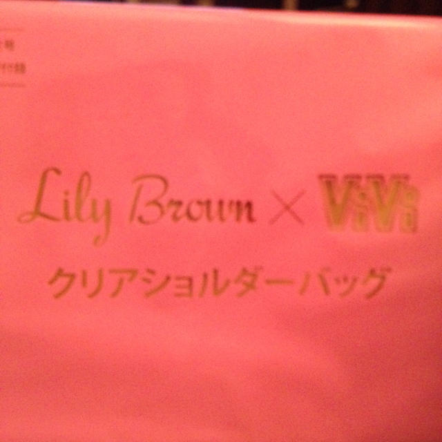 Lily Brown(リリーブラウン)のLily Brown リリーブラウン　クリア ショルダーバッグ レディースのバッグ(ショルダーバッグ)の商品写真