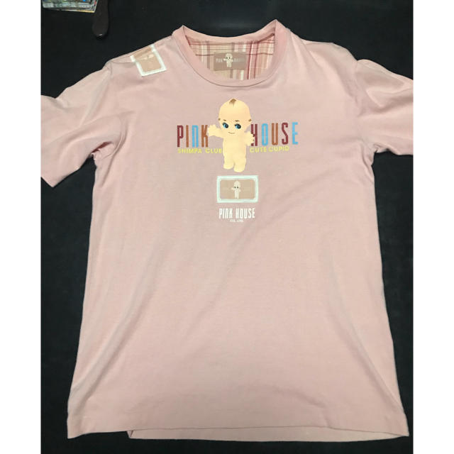 PINK HOUSE(ピンクハウス)のPINK HOUSE  Tシャツ 半袖  キューピーちゃん レディースのトップス(Tシャツ(半袖/袖なし))の商品写真