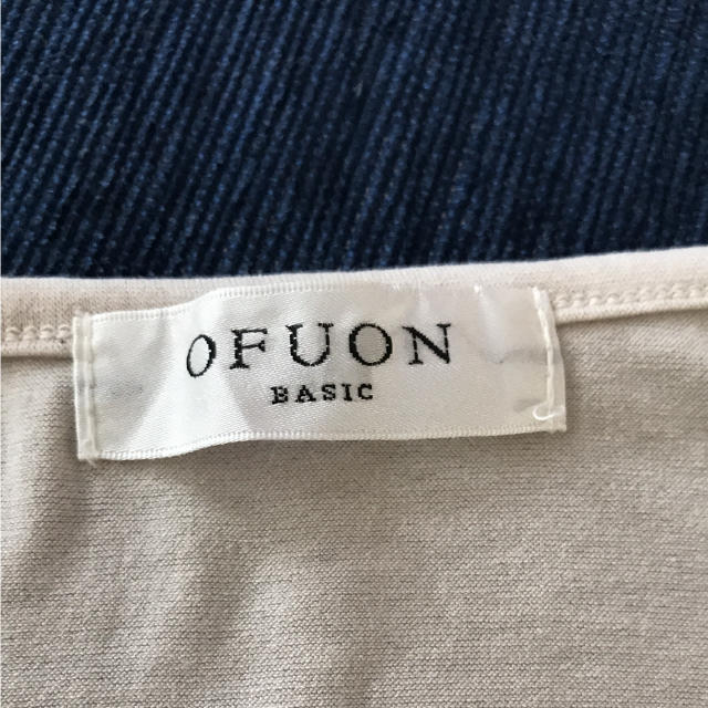 OFUON(オフオン)の未使用 OFUON タンクトップ ベージュ レディースのトップス(タンクトップ)の商品写真