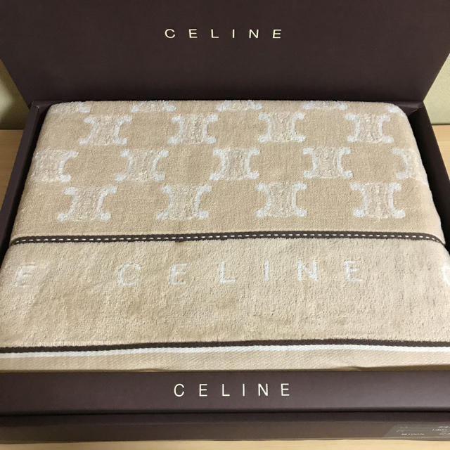 celine - ☆ セリーヌ タオルケット ペア ２枚セット ブルー・ピンクの