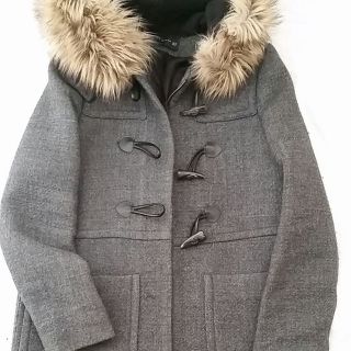 ザラ(ZARA)の売り切れZARAダッフルコート グレー(ダッフルコート)