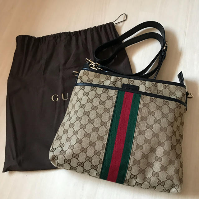 大人気定番商品 Gucci - 超美品♪正規品 GUCCI 斜めがけショルダー