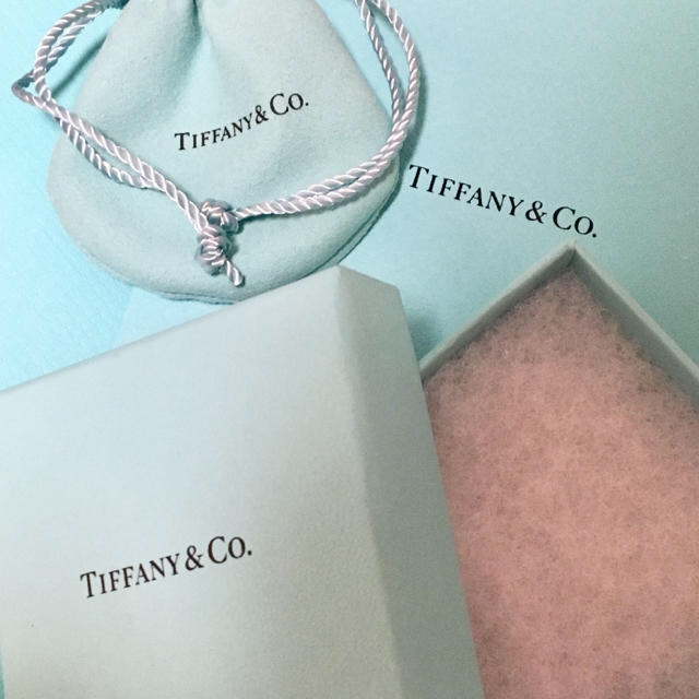 Tiffany & Co.(ティファニー)のティファニー 外箱 巾着 セット レディースのアクセサリー(ピアス)の商品写真