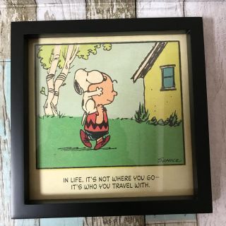 スヌーピー(SNOOPY)のスヌーピー 海外限定 フレンドシップ ウォールアート(絵画/タペストリー)