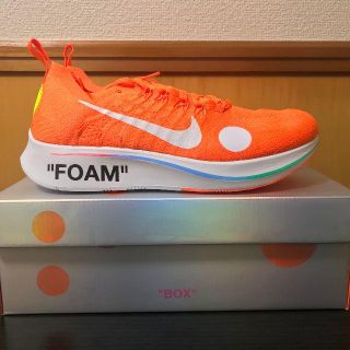 ナイキ(NIKE)のNIKE MERCURIAL ZOOM FLY ORANGE 28cm(スニーカー)