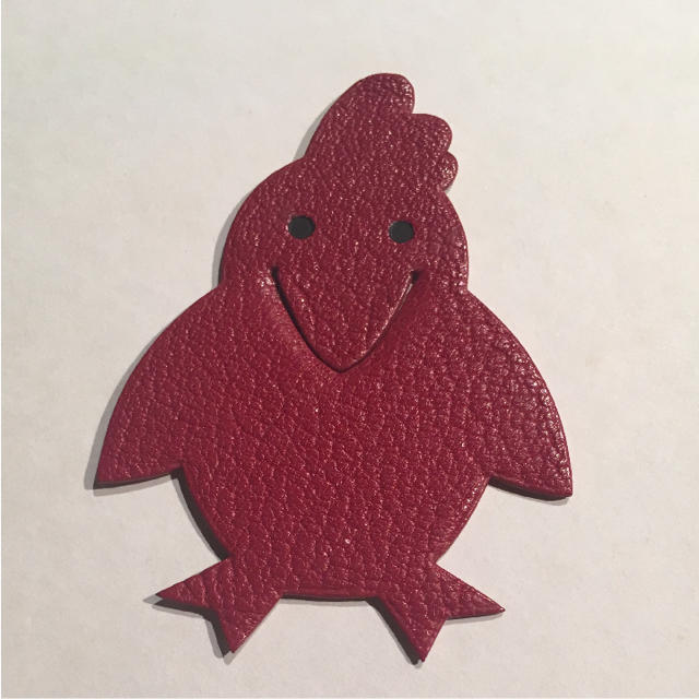 HERMES にわとり しおり-
