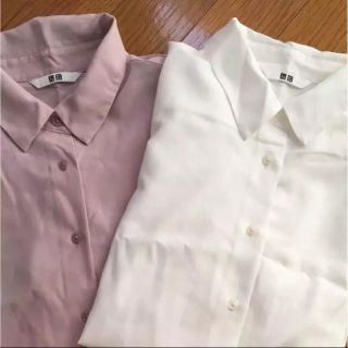 ユニクロ(UNIQLO)のユニクロ Yシャツ Mサイズ(シャツ/ブラウス(長袖/七分))