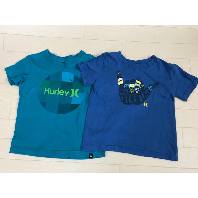 Hurley(ハーレー)のhurley Tシャツセット キッズ/ベビー/マタニティのキッズ服男の子用(90cm~)(Tシャツ/カットソー)の商品写真