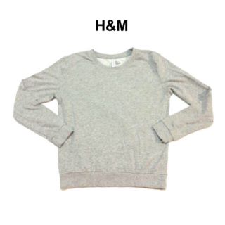 エイチアンドエム(H&M)のH&M！大人気！シンプルグレートレーナー(トレーナー/スウェット)