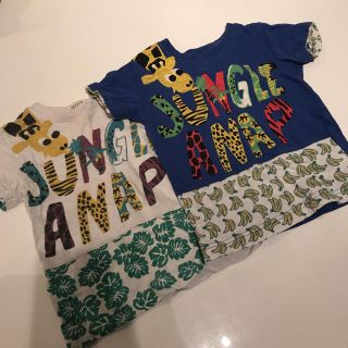 アナップキッズ(ANAP Kids)のANAP半袖Tシャツ 100cm 2枚セット(Tシャツ/カットソー)