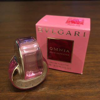 ブルガリ(BVLGARI)のBVLGARI OMNIA PINK SAPHAIRE 5ml(香水(女性用))