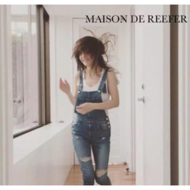 今季一番 Reefur de Maison - サロペット ダメージデニム reefur de maison ネッチ サロペット/オーバーオール 今季一番 Reefur de Maison - サロペット ダメージデニム reefur de maison ネッチ サロペット/オーバーオール