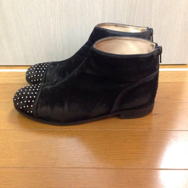 ORiental TRaffic(オリエンタルトラフィック)の黒ショートブーツ☆ レディースの靴/シューズ(ブーツ)の商品写真