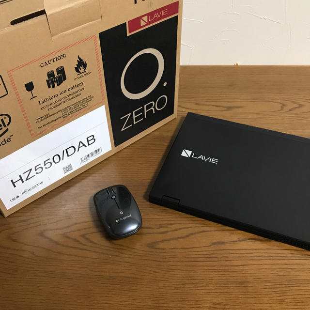 NEC(エヌイーシー)のHZ550/DAB NEC HYBRID ZERO スマホ/家電/カメラのPC/タブレット(ノートPC)の商品写真