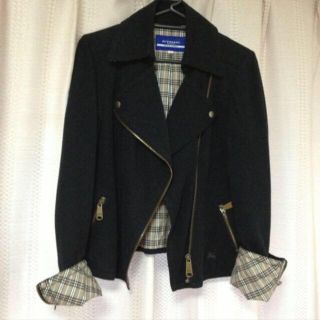 バーバリー(BURBERRY)のバーバリー♡ライダースジャケット(ライダースジャケット)