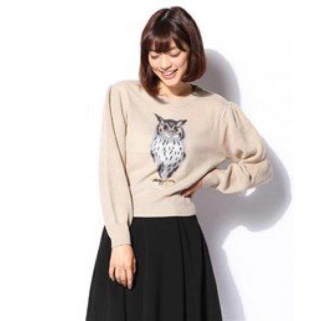 w closet(ダブルクローゼット)のw closet♡フクロウニット レディースのトップス(ニット/セーター)の商品写真