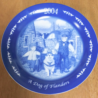 世界名作劇場 フランダースの犬 New year plate 2004(食器)