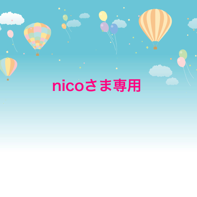 nicoさま専用