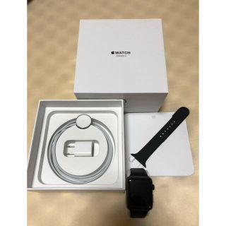 アップルウォッチ(Apple Watch)のApple Watch series3 42mm セルラーモデル ステンレス(腕時計(デジタル))