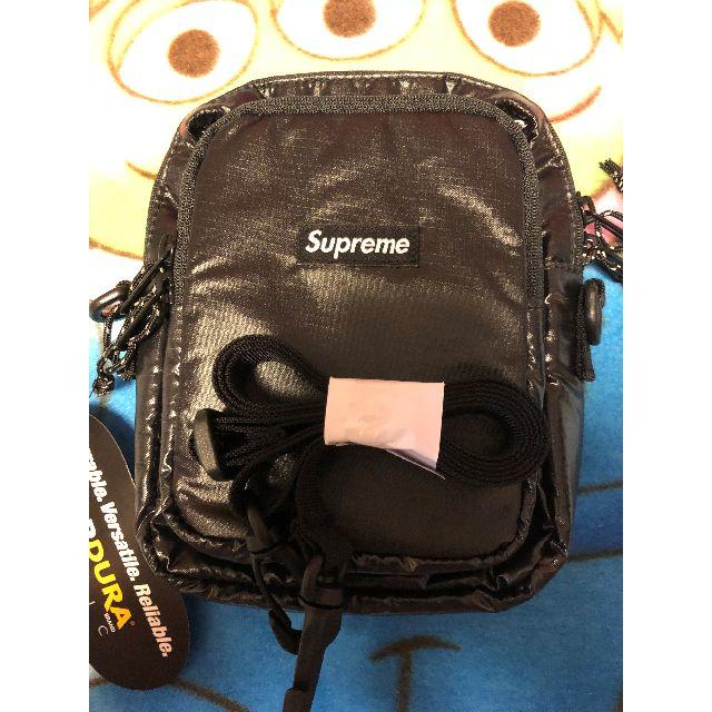 Supreme(シュプリーム)のmimさん専用supreme shoulder bag 黒 ショルダー 17aw メンズのバッグ(ショルダーバッグ)の商品写真