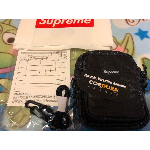 Supreme(シュプリーム)のmimさん専用supreme shoulder bag 黒 ショルダー 17aw メンズのバッグ(ショルダーバッグ)の商品写真