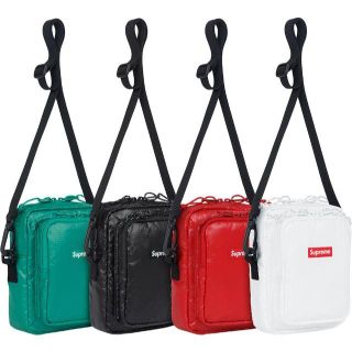 シュプリーム(Supreme)のmimさん専用supreme shoulder bag 黒 ショルダー 17aw(ショルダーバッグ)