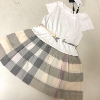 バーバリー(BURBERRY)のバーバリー ワンピース 4y 新品(ワンピース)