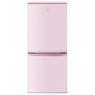 ひし型 送料無料 SHARP シャープ 2ドア 冷凍冷蔵庫 2014年 137L ピンク 