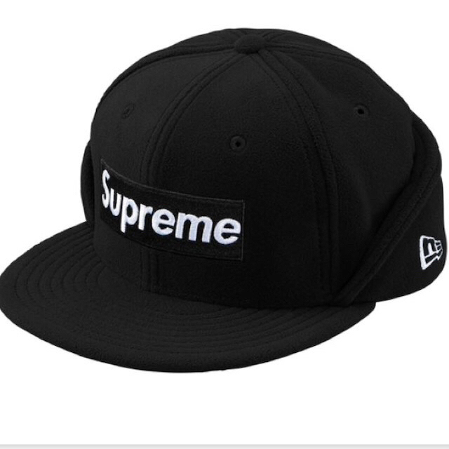 supreme new era 7 3/8 ブラック シュプリーム