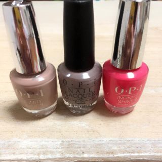 オーピーアイ(OPI)のOPIネイルカラー3本セット(マニキュア)