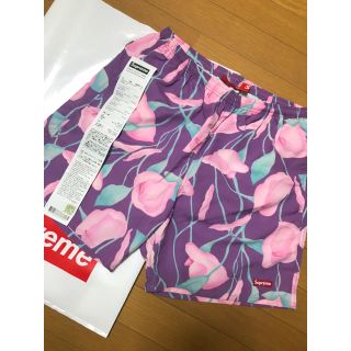 シュプリーム(Supreme)の専用18SS新品Supreme Nylon Water Short 紫百合 S (水着)