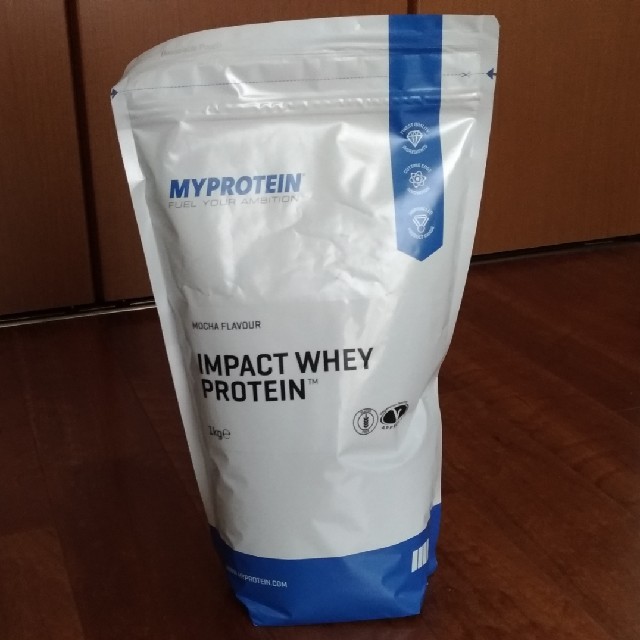 MYPROTEIN(マイプロテイン)のプロテイン　モカ味　1kg 食品/飲料/酒の健康食品(プロテイン)の商品写真