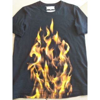 マルタンマルジェラ(Maison Martin Margiela)のマルジェラ メンズ 48 ファイヤー 超美品(Tシャツ/カットソー(半袖/袖なし))