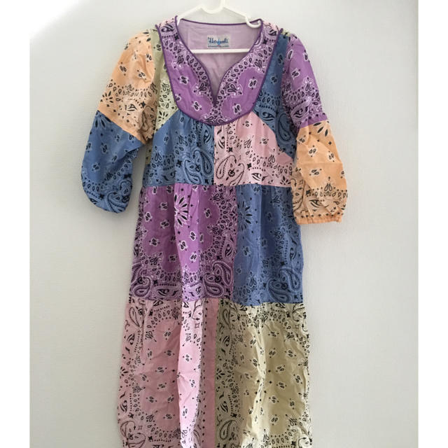 BEAMS BOY - ロングワンピース花とギターハレノヒ晴れの日 古着 BEAMS BOY - ロングワンピース花とギターハレノヒ晴れの日 古着
