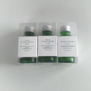 ムジルシリョウヒン(MUJI (無印良品))の【新品 未使用】無印 くつろぎ おやすみ ユーカリ(アロマオイル)