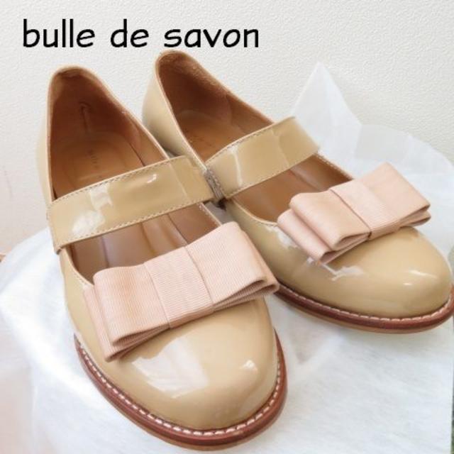 bulle de savon(ビュルデサボン)のbulle de savon リボン　パンプス レディースの靴/シューズ(ハイヒール/パンプス)の商品写真