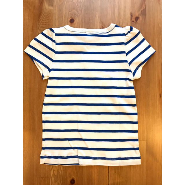 PETIT BATEAU(プチバトー)のゆきママ様専用♡4ans プチバトー マリニエールフレンチスリーブカットソー キッズ/ベビー/マタニティのキッズ服女の子用(90cm~)(Tシャツ/カットソー)の商品写真