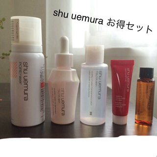 シュウウエムラ(shu uemura)のshu uemula化粧品お得セット＊(その他)