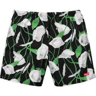 シュプリーム(Supreme)のＬ 黒 Supreme Nylon Water Short セット売り可(水着)