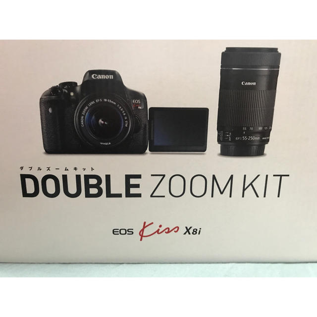 Canon EOS Kiss X8i ダブルズームキット-