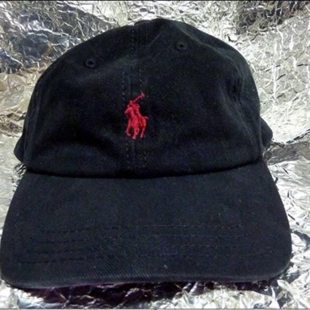 POLO RALPH LAUREN(ポロラルフローレン)のPOLO RALPH LAUREN キャップ　野球帽　黒　ポロ ラルフローレン メンズの帽子(キャップ)の商品写真