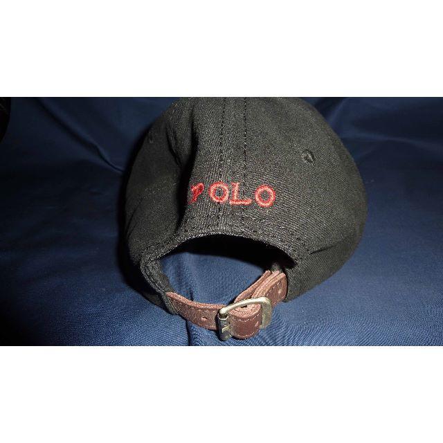 POLO RALPH LAUREN(ポロラルフローレン)のPOLO RALPH LAUREN キャップ　野球帽　黒　ポロ ラルフローレン メンズの帽子(キャップ)の商品写真