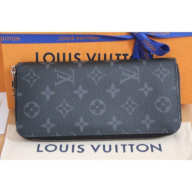 LOUIS VUITTON(ルイヴィトン)のルイ ヴィトン モノグラム エクリプス ジッピー ウォレット ヴェルティカル メンズのファッション小物(長財布)の商品写真