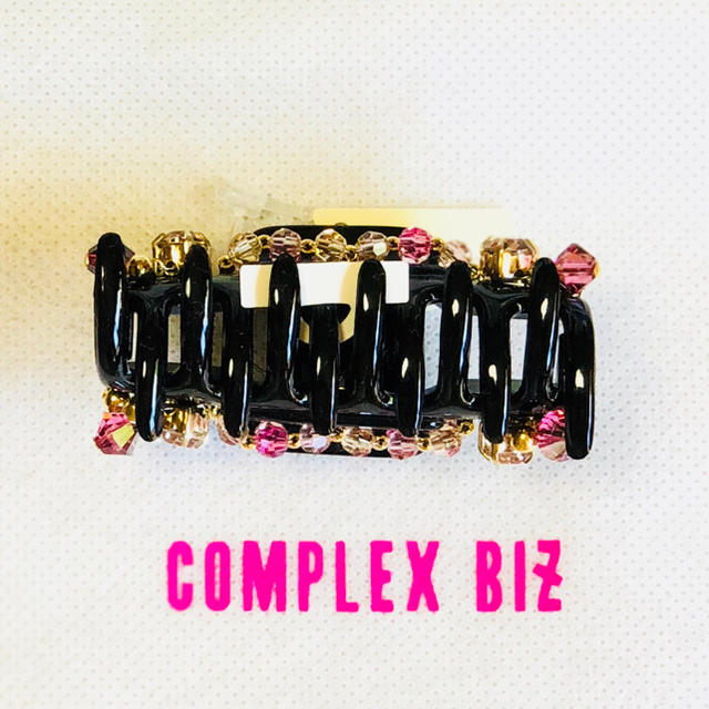 Complex Biz(コンプレックスビズ)のCOMPLEX BIZ♡グラマラスシャイニー♡バンスクリップ レディースのヘアアクセサリー(バレッタ/ヘアクリップ)の商品写真