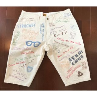 アベイシングエイプ(A BATHING APE)のHUMAN MADE CHINO SHORTS 翔mamaさん専用(ショートパンツ)