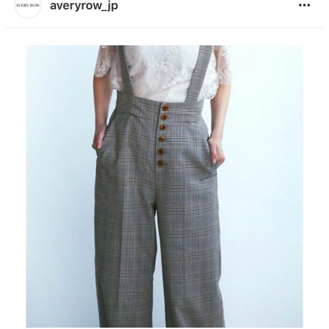 AVERY ROW サロペット