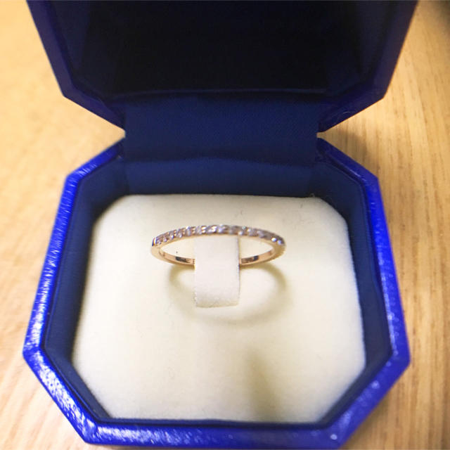 4℃(ヨンドシー)の4℃ ダイヤ ハーフエタニティリング レディースのアクセサリー(リング(指輪))の商品写真
